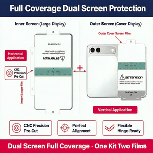 Protector de Pantalla de Fábrica OEM para <span class=keywords><strong>iPhone</strong></span> Fold, Película de Hidrogel TPU Flexible para Teléfono Plegable <span class=keywords><strong>iPhone</strong></span>, Película Protectora - Product Image 2
