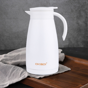 Bán hàng nóng 1200ml đôi tường 304 thép không gỉ chân không cách nhiệt bình nước cà phê và trà nồi - Product Image 3