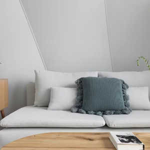 เต็นท์กลางแจ้ง6X8.5ม. เต็นท์ทรงเปลือกหอยสีขาวเต็นท์หรูหราสำหรับแกลมปิ้ง - Product Image 6