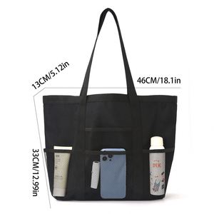 RTS Foldable Mesh <b>Beach</b> Bag for Women Lightweight Summer Mesh Handbag for Outdoor Large Pool Bag <b>Beach</b> <b>Accessories</b> - Product Image 5