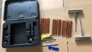 23PCS צמיג תיקון ערכת עבור מכונית, אופנוע, טרקטורונים, ג 'יפ, משאית, טרקטור שטוח צמיג נקר - Product Image 4