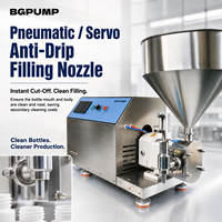 Machine de remplissage semi-automatique à pompe lobulée en acier inoxydable, alimentée par l'eau, pour beurre de cacahuète, lotion, crème, confiture - Vente en gros usine