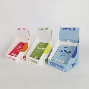 Caja de tarjeta de papel impresa personalizada que empaqueta colorida con 1ct/3ct píldora Blister que empaqueta la tarjeta de papel - Product Image 3