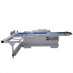 Scie à table horizontale WE MJ6128Y 380V, machine de découpe de précision pour le travail du bois, capacité de 3 pouces ° -45 °   Réglage de la biseau - Product Image 2
