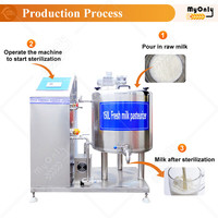 MY Petit Pasteurisateur de fermentation de yaourt Refroidisseur 300l 250l 100l Prix de la machine de pasteurisation du lait