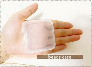 Organizadores de Cuentas pequeñas de 15 Uds., estuches de plástico, <span class=keywords><strong>Mini</strong></span> contenedores de almacenamiento de cuentas transparentes, cajas transparentes con tapa con bisagras, estuche transparente para manualidades - Product Image 5