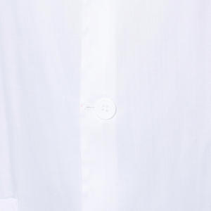 Blouse de laboratoire médicale blanche unisexe à manches longues en fibre de polyester antibactérienne et désodorisante, uniformes d'hôpital - Product Image 3