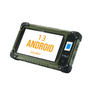 OEM S70L 산업용 견고한 태블릿 PC 안드로이드 HD 디스플레이 4G lte GPS 바코드 지문 NFC RFID 리더 IP65 방수 OEM