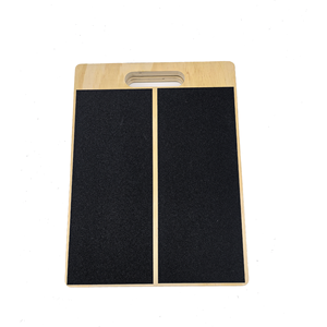 Skyhope-D Planche d'équilibre en bois pour la salle de sport, la remise en forme, l'exercice à domicile, le <span class=keywords><strong>yoga</strong></span>, le Pilates, blocs de squat, planche inclinée réglable antidérapante - Product Image 1