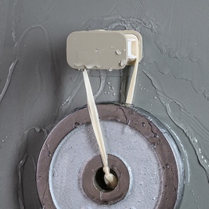 Household <b>Storage</b> Tool Bathroom <b>Kitchen</b> Broom Mop Holder Self Adhesive Wall Mount Mop Racks <b>Storage</b> Racks & Shelving <b>Units</b> - Product Image 4