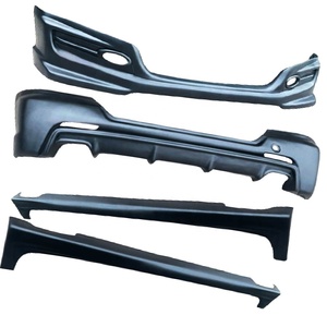 2011-2013 for Fit for Mugen Style ABS Plastic <b>Car</b> Bodykit New Front Lip Rear Lip Side Skirts for 2011 2013 - Product Image 6