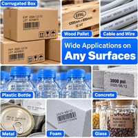 Imprimante jet d'encre portable de qualité supérieure pour sacs d'emballage en plastique, cartons et papier aluminium – Machine de codage de date