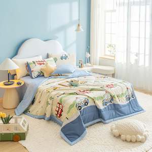 Couverture d'été légère et douce, couverture de climatisation respectueuse de la peau, 150*200cm - Product Image 4