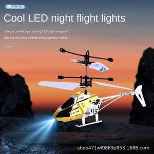 Hélicoptère transfrontalier à détection gestuelle, résistant aux chutes et aux collisions, capture vidéo FHD 1080p, utilisation en intérieur, jouet pour enfants - Product Image 2