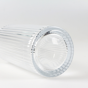 <span class=keywords><strong>Taza</strong></span> de Café de Vidrio Transparente Stripe de 370 ml al por Mayor - Product Image 5