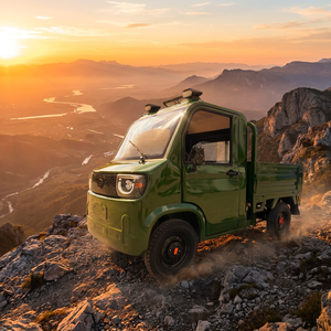 Mini Pickup Elettrico Conforme EEC <span class=keywords><strong>a</strong></span> Quattro Ruote, 45 km/<span class=keywords><strong>h</strong></span>, per Trasporto Agricolo - Sconto Speciale - Product Image 1
