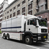 Camion de transport d'équipement d'urgence mobile DIMA pour équipement d'incendie et intervention sur site avec compartiment amovible