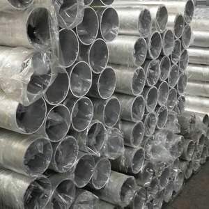 Tuyaux en aluminium de 3 pouces, 5 pouces, 18 pouces, en alliage d'aluminium 6061 6063, revêtement poudré, brossé, barres en aluminium colorées, tubes en alliage d'aluminium - Product Image 1