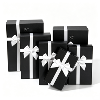 Individuelles Logo Farbige Umweltfreundliche Wasserdichte Karton-Geschenkanhänger Geprägt UV-Behandeltes Recycling-Material Robuste Flache Box