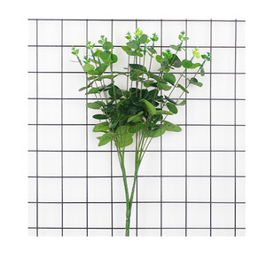 Planta Artificial de Eucalipto, Flor de Seda, Decoración para Bodas, Decoración del Hogar, Hojas Verdes, Arreglo en Cesta - Product Image 5