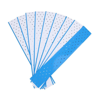 Ruban adhésif perforé bleu anti-transpiration super adhérent double couche pour extensions capillaires Extenda-Bond Plus pour remplacement capillaire