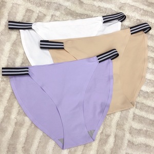 FINETOO, nuevo diseño, bragas sin costuras para mujer, <span class=keywords><strong>calzoncillos</strong></span> sexys de seda helada, ropa interior suave cómoda para mujer, <span class=keywords><strong>calzoncillos</strong></span> femeninos - Product Image 2