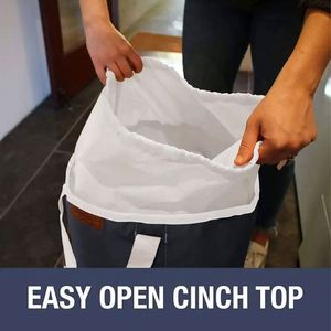 Muestra gratuita: Cesto de ropa plegable comercial grande, impermeable, resistente, mochila para ropa sucia - Product Image 2