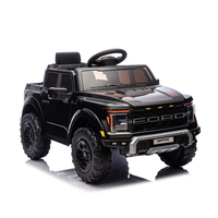 Voitures électriques pour enfants Ford F-150 Raptor tout-terrain sous licence, batterie 12V, voiture électrique pour enfants avec télécommande