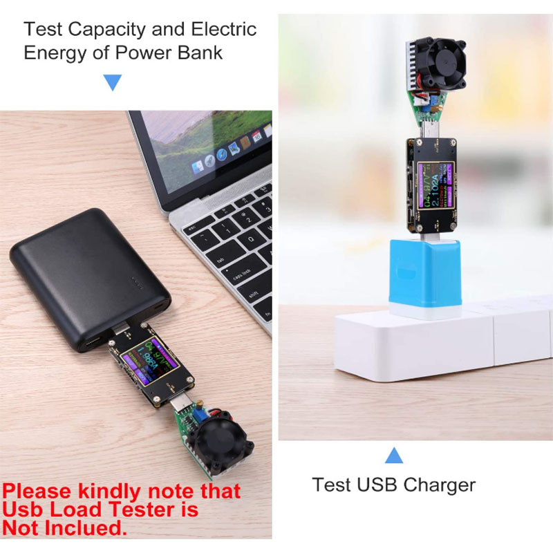 Ailao Testeur usb c Voltmetre Amperemetre Testeur de Puissance usb Ailao Testeur usb c Voltmetre Amperemetre Testeur de Puissance usb