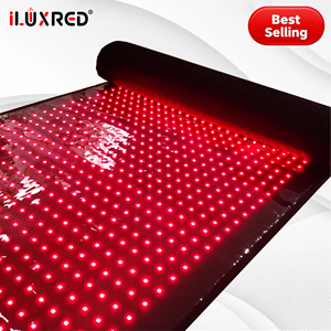 Tapis de luminothérapie rouge ILUXRED en gros <span class=keywords><strong>pour</strong></span> usine, tapis de luminothérapie infrarouge intégral <span class=keywords><strong>pour</strong></span> le corps entier à usage domestique - Product Image 1