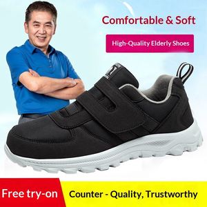 Chaussures absorbant les chocs, confortables et résistantes à l'usure, chaussures en cuir artificiel, chaussures de marche élargies, chaussures neutres, antidérapantes - Product Image 2