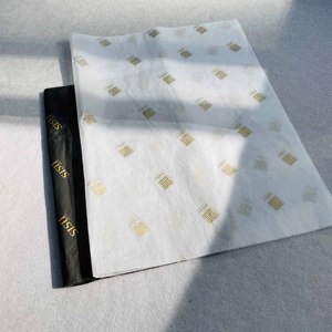 Personalised Logo Custom <b>Printed</b> Packaging Tissue <b>Paper</b> Wrapper Clothing Business Packaging Accessories Wrapping Tissue <b>Paper</b> - Product Image 3