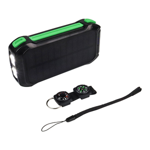Chargeur solaire étanche 20000mAh 30000mAh, batterie externe portable, lampe torche LED SOS, batterie externe pour situations d'urgence en extérieur - Product Image 5