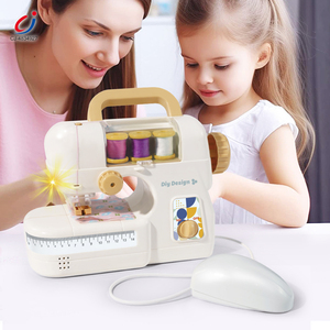 <span class=keywords><strong>Machine</strong></span> à <span class=keywords><strong>coudre</strong></span> électrique miniature Chengji, <span class=keywords><strong>jouet</strong></span> de simulation d'appareil ménager pour enfants - Product Image 2