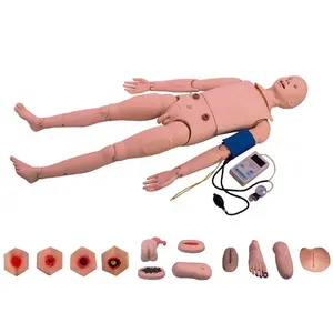 Manikin Điều Dưỡng Đa Chức Năng Dành Cho Người Lớn Với Cánh Tay Đào Tạo BP, Mô Hình Đào Tạo Chăm Sóc Bệnh Nhân