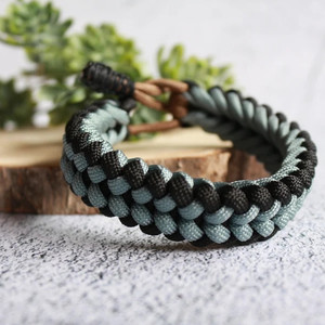 Bracelet Paracord Sanctifié Réglable Fait Main Véritable 550 7 Noyau Paracord Bracelet <span class=keywords><strong>Camping</strong></span> - Product Image 6