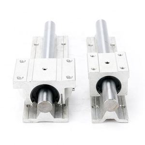 รางเลื่อนแบบวงกลม HENTO รางรองรับแบบเส้นตรง อลูมิเนียม รางเลื่อนแบบเส้นตรง SBR12 SBR16 SBR20 SBR25 SBR30 SBR35 SBR40 กวางตุ้ง - Product Image 2