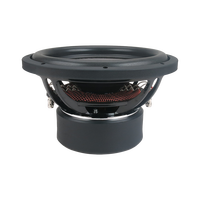 Altavoz wofer de aluminio negro JLD 800W RMS altavoces de coche de cono de fibra de carbono de montaje superficial subwoofer de 12 pulgadas