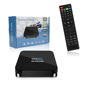OTT DVB T2 कॉम्बो सेट टॉप बॉक्स Amlogic S905X3 Mpeg4 h265 4K HD स्मार्ट विकोडक ओ टी टी एंड्रॉयड 11 हाइब्रिड टीवी बॉक्स