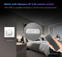 Contrôleur intelligent Wifi RF WT1 WT5 WB5 avec application Tuya et commande vocale pour bandes LED RGB RGBW RGBCCT dans l'automatisation de la maison intelligente
