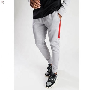 2021 hommes couleur unie Polyester polaire Jogging pantalons de survêtement Street Wear pour l'hiver 100% coton survêtement - Product Image 4