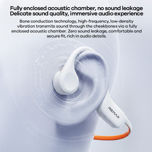 <span class=keywords><strong>Auriculares</strong></span> <span class=keywords><strong>de</strong></span> Conducción Ósea REMAX RB-S21, Resistentes al Agua IPX8, <span class=keywords><strong>Auriculares</strong></span> Inalámbricos Bluetooth 6.0 Ligeros <span class=keywords><strong>de</strong></span> 28 g para Natación y Deportes - Product Image 5