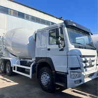 Produits populaires de la marque Sinotruk Howo, camion malaxeur à béton de 10 mètres cubes, 6x4, 10 roues