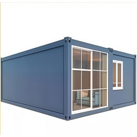 Casa Container Prefabbricata dal Design Moderno, Edificio Portatile per Abitazione, Ufficio, Hotel, Villa
