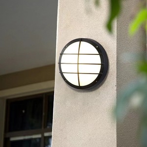 Lampe de plafond encastrée LED IP65 à détecteur de mouvement micro-ondes 3CCT pour extérieur, jardin, cour, escalier, montage mural - Product Image 3