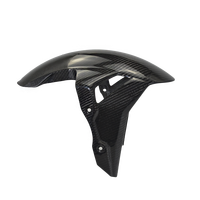 Garde-boue avant brillant en fibre de carbone sèche 3K pour S1000RR/M1000RR 2019-2025