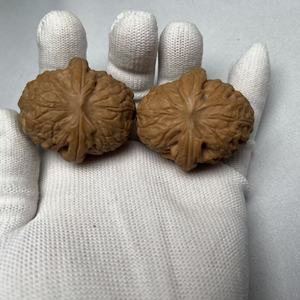Pinggu Yuanbao, objet de collection haut de gamme en noyer, artisanat écologique fait main, en forme de <span class=keywords><strong>lingot</strong></span> d'or - Product Image 6