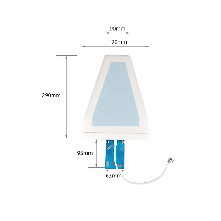 야외 LPDA 806-2700MHZ GSM 2G 3G 4G 5G 로그 휴대 전화 신호 부스터 용 주기적 외부 안테나