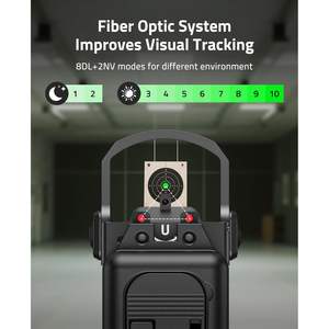 Stock en EE. UU. Solo para el mercado estadounidense: CVLIFE Motion Awake, Punto Verde, Punto Rojo, Adaptador de Base de 21 mm, Reflex Abierto, 50K Horas, Accesorios - Product Image 2