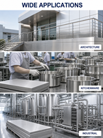 Tôles en acier inoxydable 304L, 316L, 310S, 309S – Épaisseur de 0,3 mm à 100 mm – Service de découpe – Prix usine